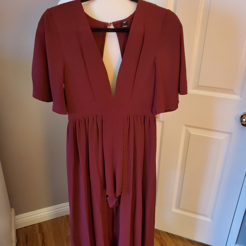NEW Windsor burgundy romper